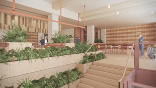 The Howlett stairway