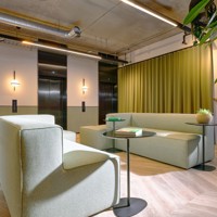 Spacious shared lounge