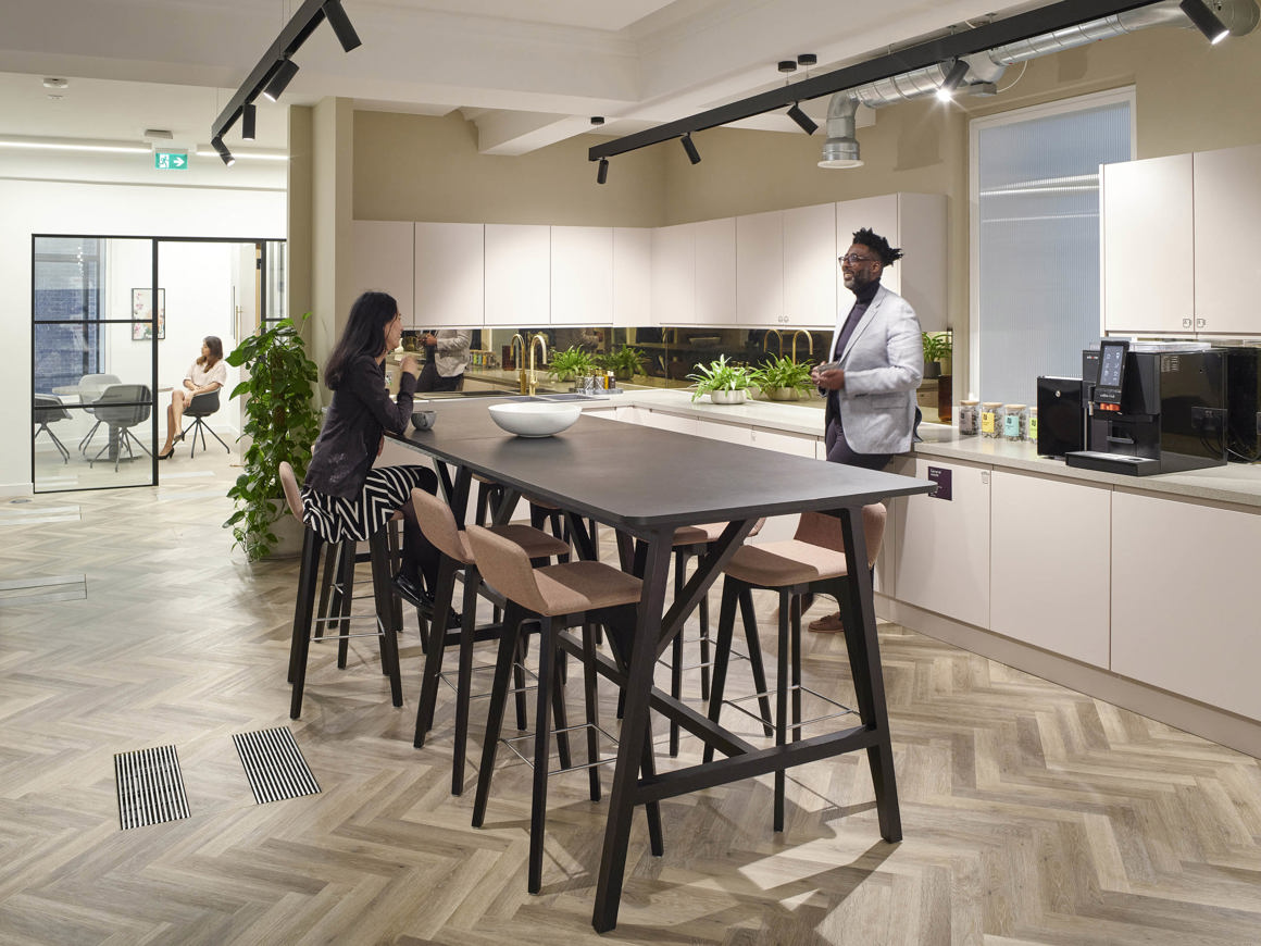 10 Cork Street kitchen area